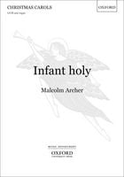 Infant Holy SATB choral sheet music cover